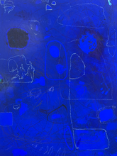 Load image into Gallery viewer, William McLure Cobalt Abstract Painting