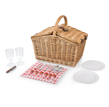 Load image into Gallery viewer, Double-lid Picnic Basket