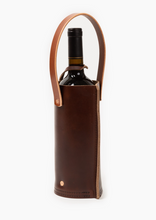 Load image into Gallery viewer, Leather Wine Tote