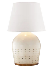 Ceramic Table Lamp (Lamp Shade Separate)