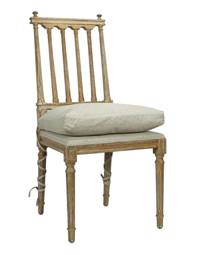 Armless Ballerina Pine Chair